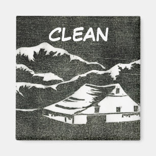 Imã Imagem de Status do Dish Washer