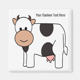 Imã Imagem de texto personalizado com ilustração de
