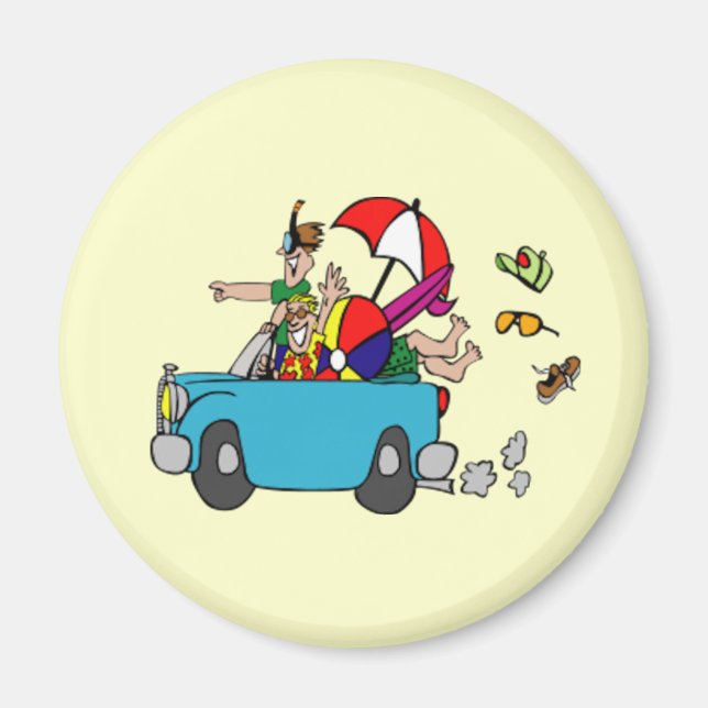 Imã Imagem de Trip de Praia (Frente)