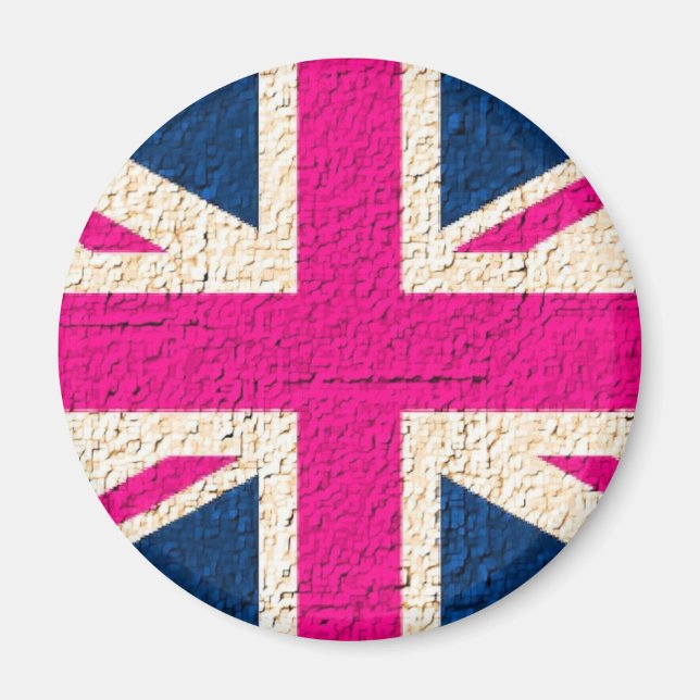 Imã Imagem de UK Flag London (Frente)