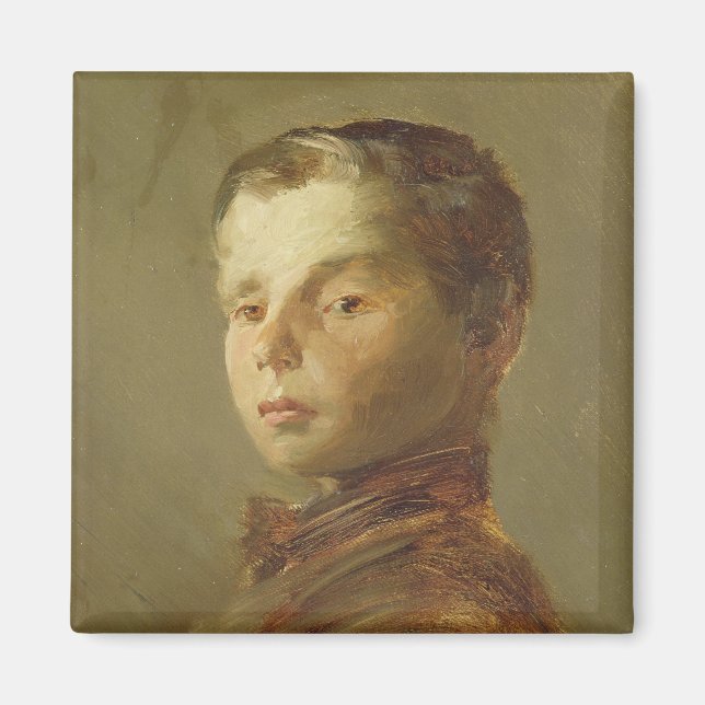 Imã Imagem de um Menino, 1875 (Frente)