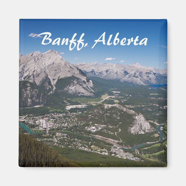 Imã Imagem de Vista de Banff (Frente)