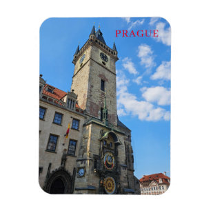 Ímã Imagem de visualização Astronômica do Relógio Prag