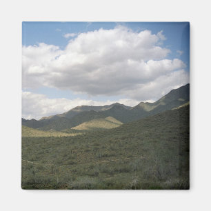 Imã Imagem Decorativa do Deserto do Skyline Cowyboy