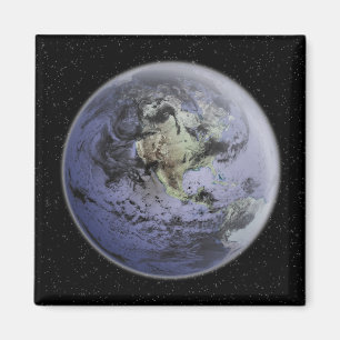 Imã Imagem digitalmente melhorada da Terra do Cheio