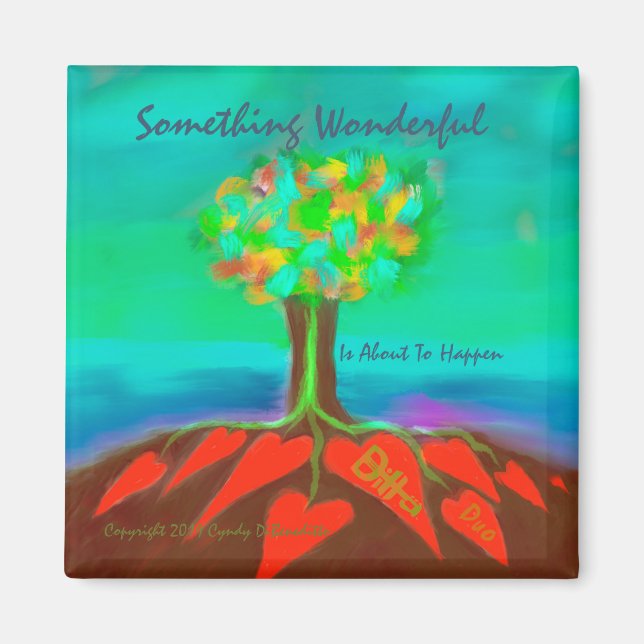 Imã Imagem Ditto Duo Algo Maravilhoso! (Frente)