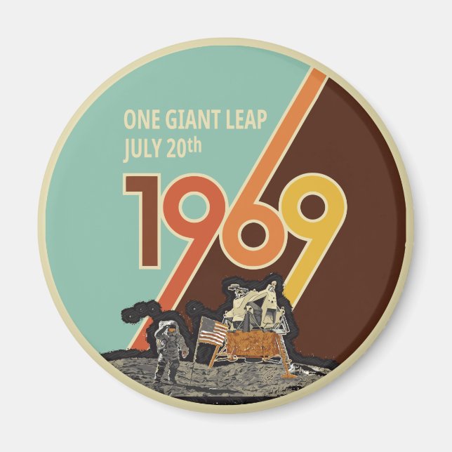 Imã Imagem do Apollo (Frente)