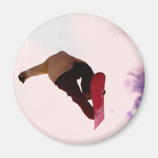 Imã Imagem do Ar Snowboard