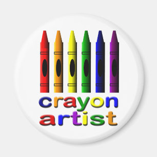 Imã Imagem do Artista Crayon