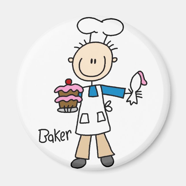 Imã Imagem do Baker Stick (Frente)