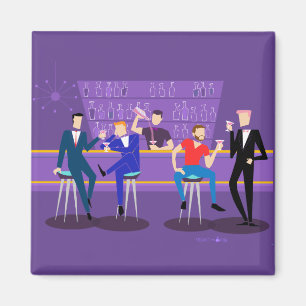 Imã Imagem do Bar retroGay