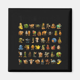 Imã Imagem do Brainrot Gen-z Memória Engraçado Cristo 