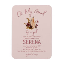 Imagem do Chá de fraldas de Boho Fall Floral Girl