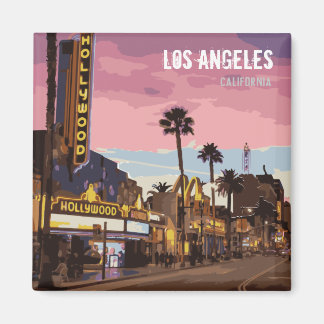 Imã Imagem do clube de púrpura de Los Angeles