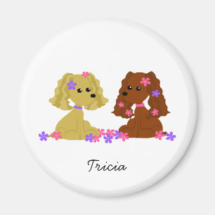 Imã Imagem do Cocker Spaniel