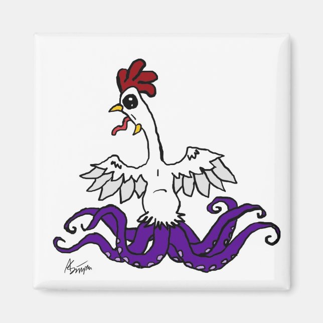 Imã Imagem do Cocktopus (Frente)