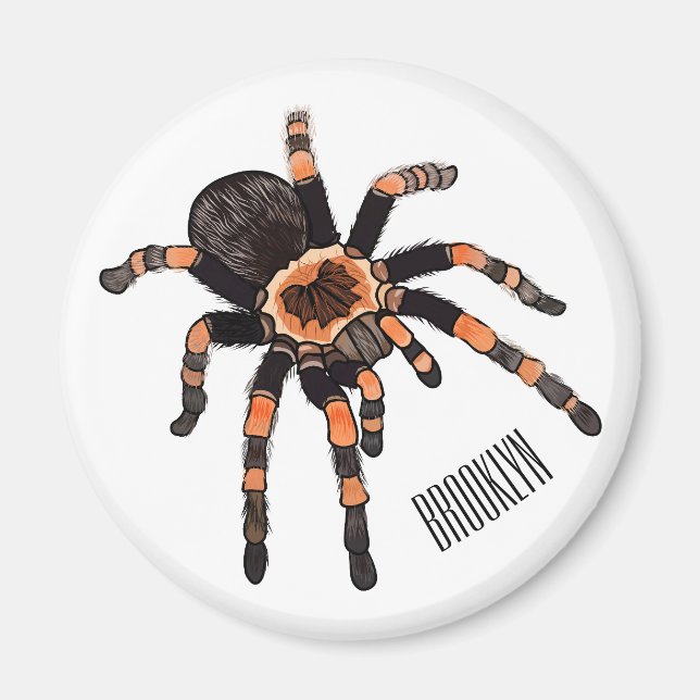 Imã Imagem do desenho de Tarantula (Frente)