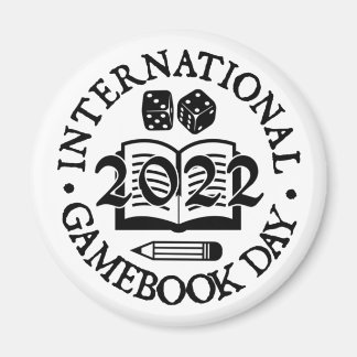 Imã Imagem do Dia Internacional do Gamebook 2022!