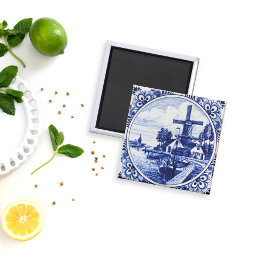 Imã Imagem do Eixo Azul e Pintura do Barco