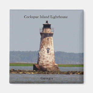 Imã Imagem do Farol da Ilha Cockspur