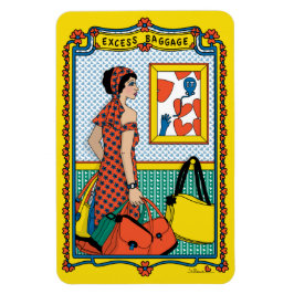 Ímã Imagem do frigorífico Excesso Baggauge_B_4x6