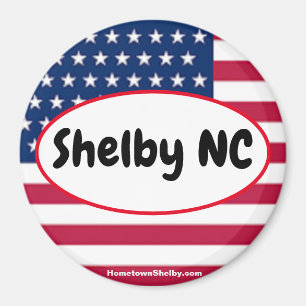 Imã Imagem do frigorífico NC Patriotic Shelby