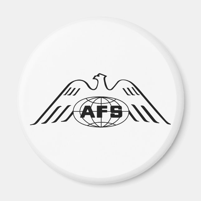 Imã Imagem do logotipo AFS 1969 (Frente)