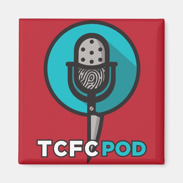 Imã Imagem do logotipo ao quadrado (Frente)