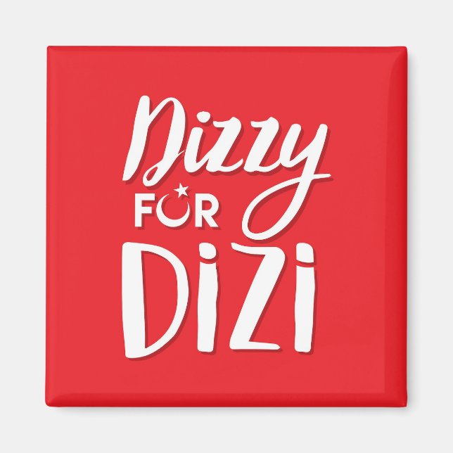 Imã Imagem do logotipo DIzzy (Frente)