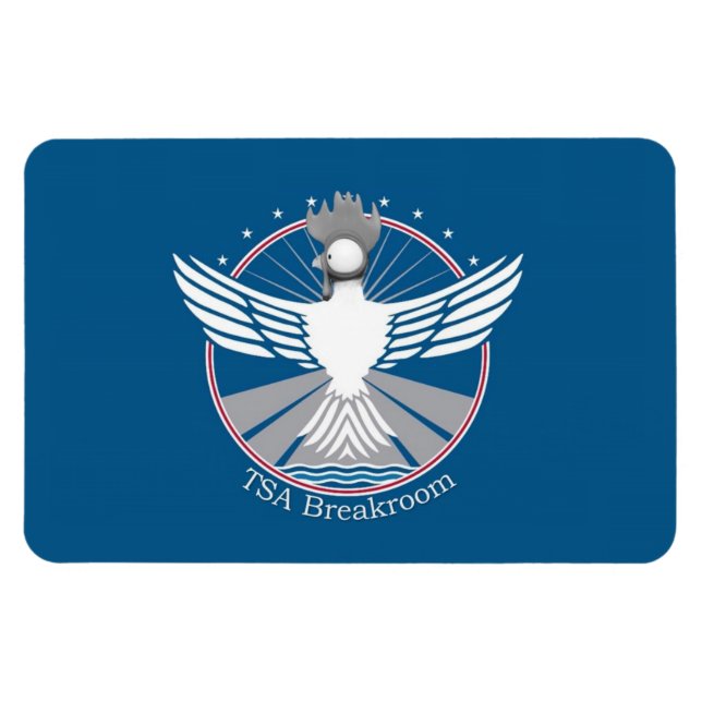 Ímã Imagem do logotipo do sinalizador (Horizontal)