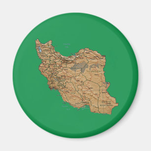 Imã Imagem do Mapa do Irã