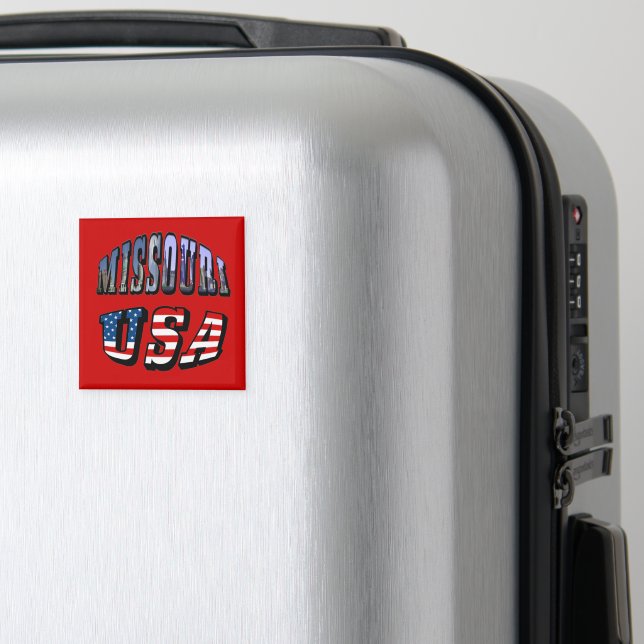 Imã Imagem do Missouri e texto dos EUA (In Situ (Luggage))