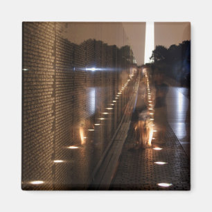 Imã Imagem do Muro Memorial dos Veteranos do Vietnã