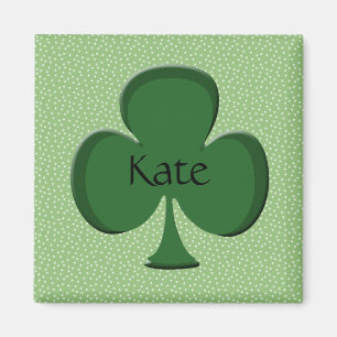 Imã Imagem do Nome do Shamrock Kate