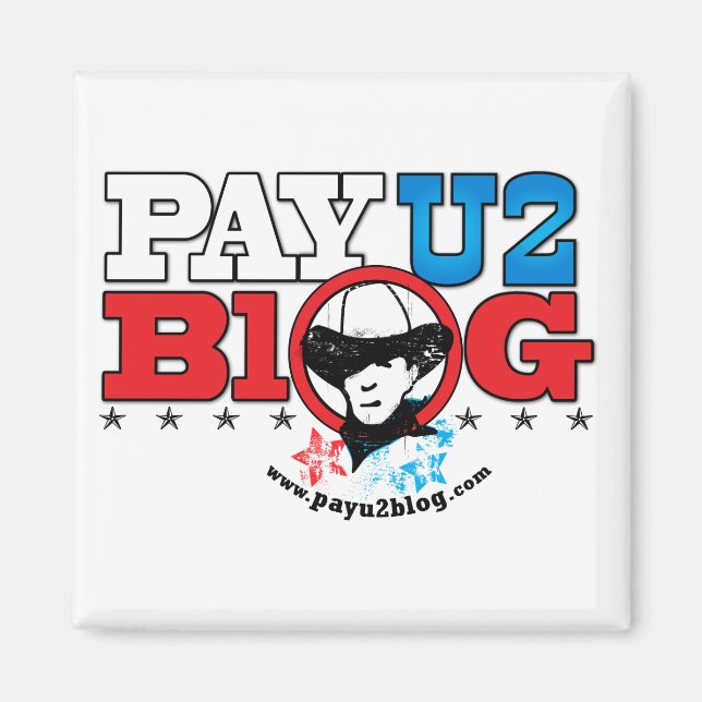 Imã Imagem do PayU2blog (Frente)