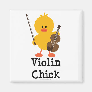 Imã Imagem do Pintinho Violino
