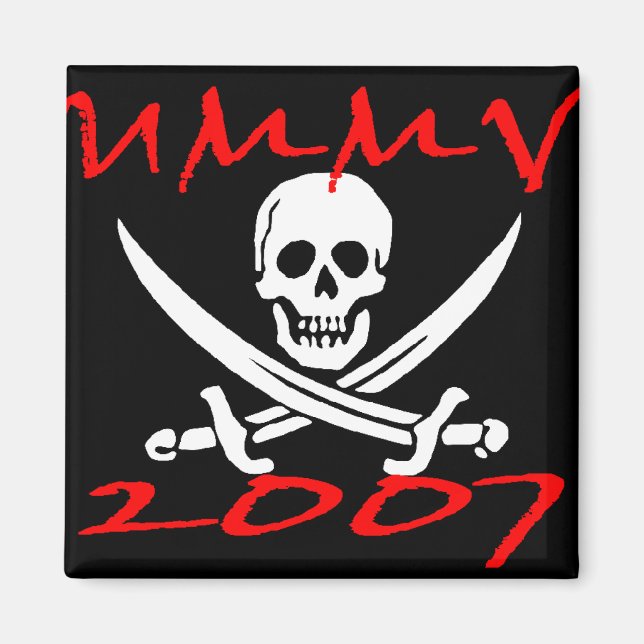 Imã Imagem do Pirate Show UMV 2007 (Frente)