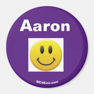 Imã Imagem do Sorriso Roxo Aaron