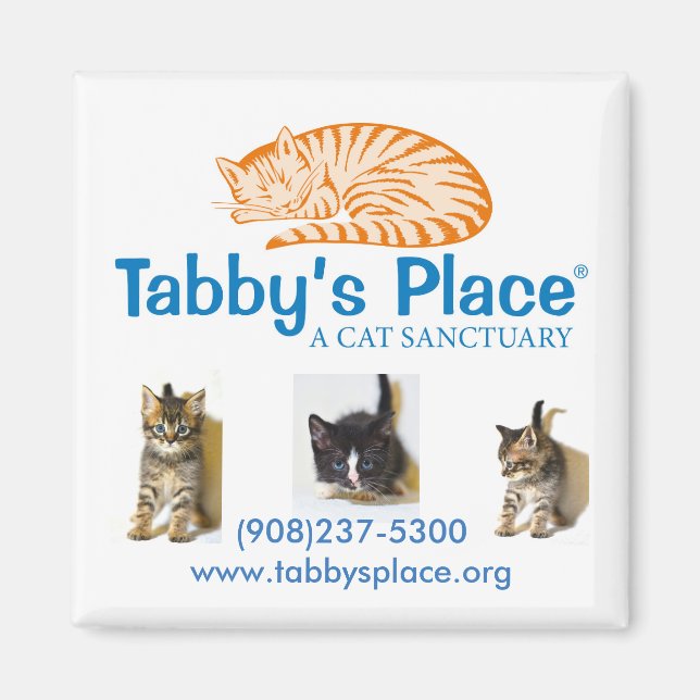 Imã Imagem do Tabby's Place (Frente)