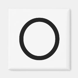 Imã Imagem do Título da Letra "o"