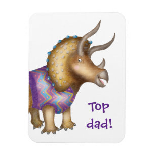 Ímã Imagem do Triceratops dinossauro 'Pai superior'