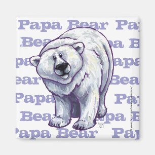 Imã Imagem do Urso Polar do Papa