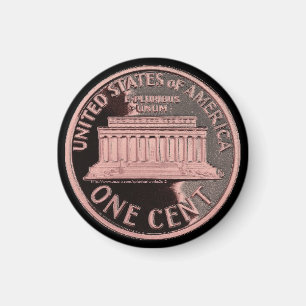 Imã Imagem do USA Penny pela Splashartworks2x