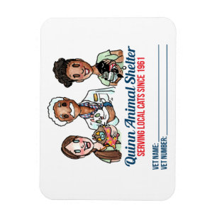 Ímã Imagem do veículo de abrigo do Quinn