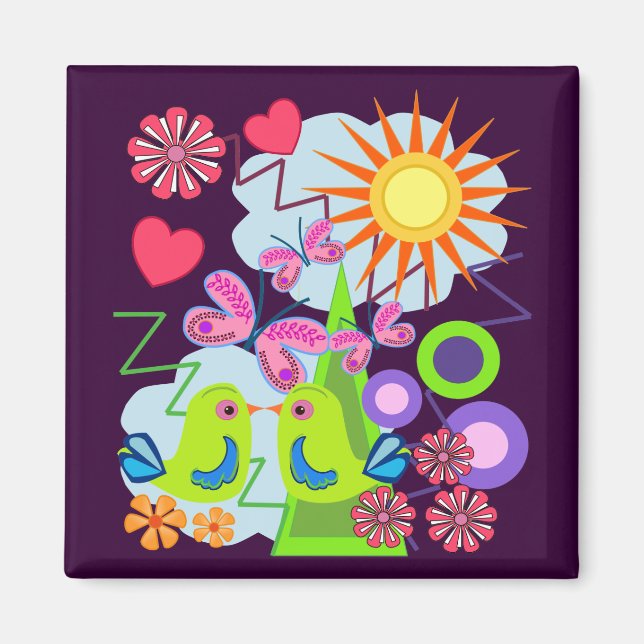 Imã Imagem do verão de amor (Frente)