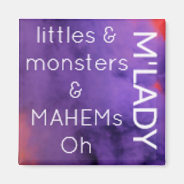 Imã Imagem do Word sobre Lady Gaga (Frente)