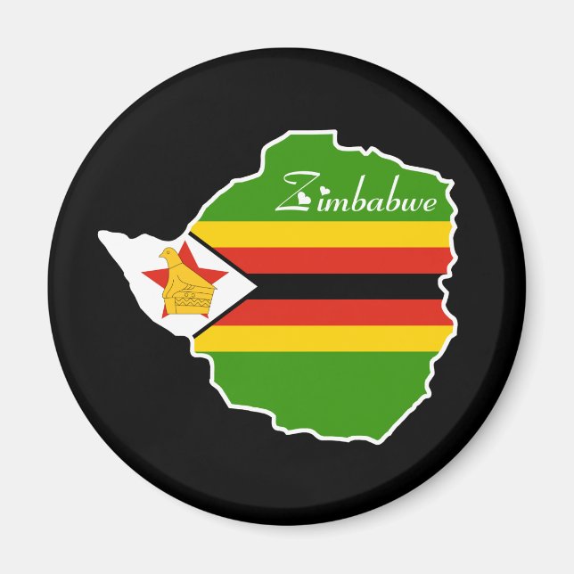 Imã Imagem do Zimbabué (Frente)