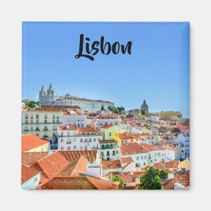 Imã Imagem dos edifícios de Lisboa