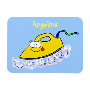 Ímã Imagem engraçada da lavanderia de ferro