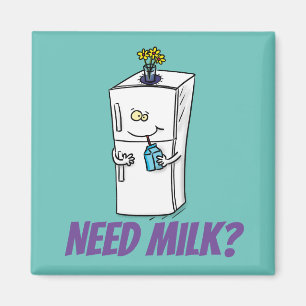 Imã Imagem engraçada do desenho do frigorífico